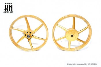 RCB 鋳造ホイール前後セット【SPORT RIM522】AEROX125,155/NVX155【ゴールド】 | KN企画 |  スクーター・オートバイ・バイク 改造パーツ 輸入パーツの通信販売