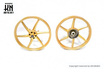 RCB 鋳造ホイール前後セット【SPORT RIM522】AEROX125,155/NVX155【ゴールド】 | KN企画 |  スクーター・オートバイ・バイク 改造パーツ 輸入パーツの通信販売