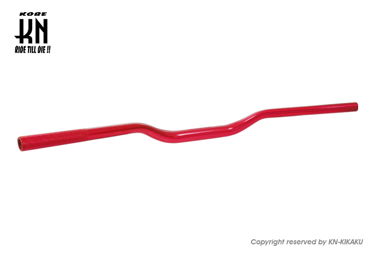 KOSO汎用ファットバー【取付部28.6mm/ハンドルグリップ部22.2mm】レッド | KN企画 | スクーター・オートバイ・バイク 改造パーツ  輸入パーツの通信販売