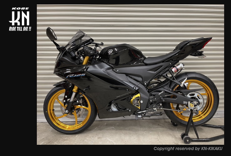 RCB アルミバックステップ【YZF-R125/R15/MT125】S2-V2シリーズ【シルバー】