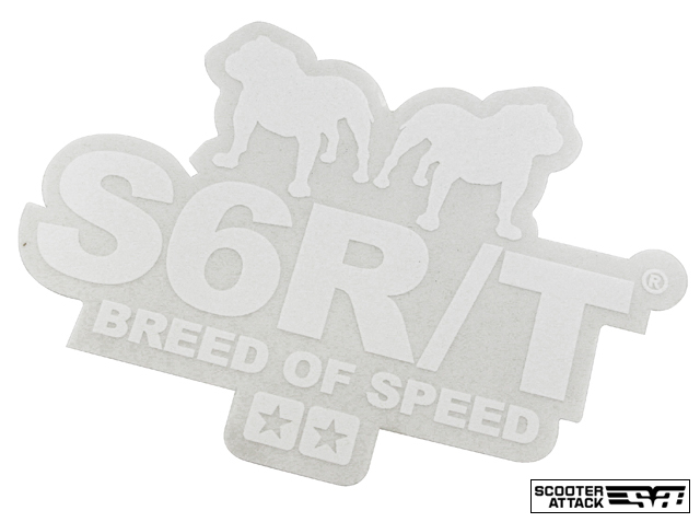 Sticker Stage6 R/T "Breed of Speed" white 91×65mm